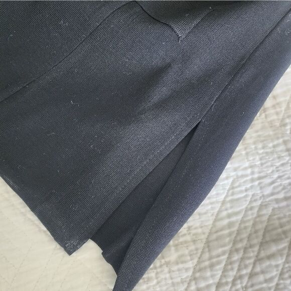 Ming Wang horn hook shoulder pads blazer cardigan - Picture 9 of 16